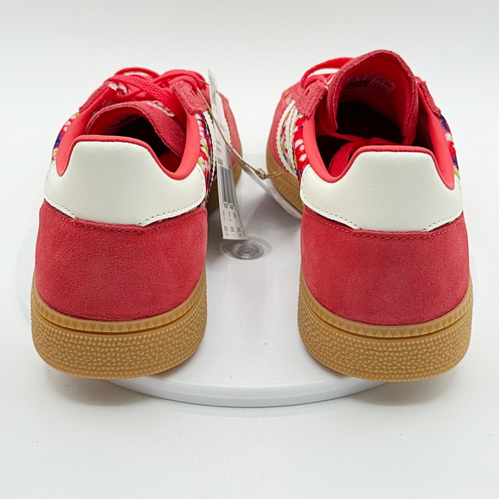 Adidas Handball Spezial X Liberty London Size 7 GS Red/White Floral JR3883, NEW - Picture 7 of 10